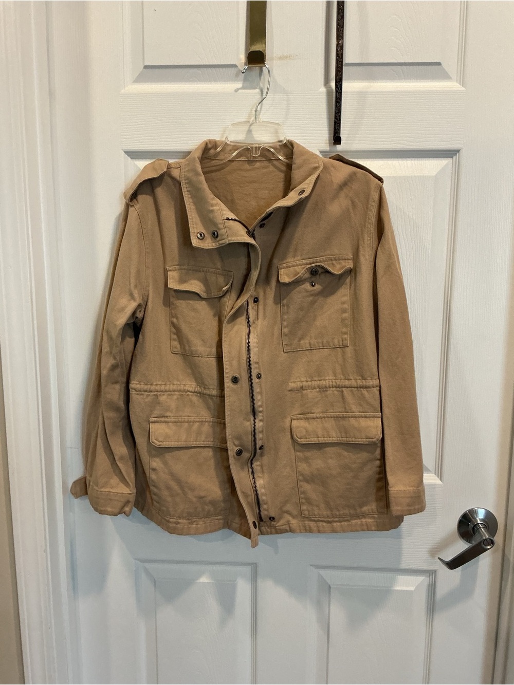 Women's Field Jacket in Tan NWOT